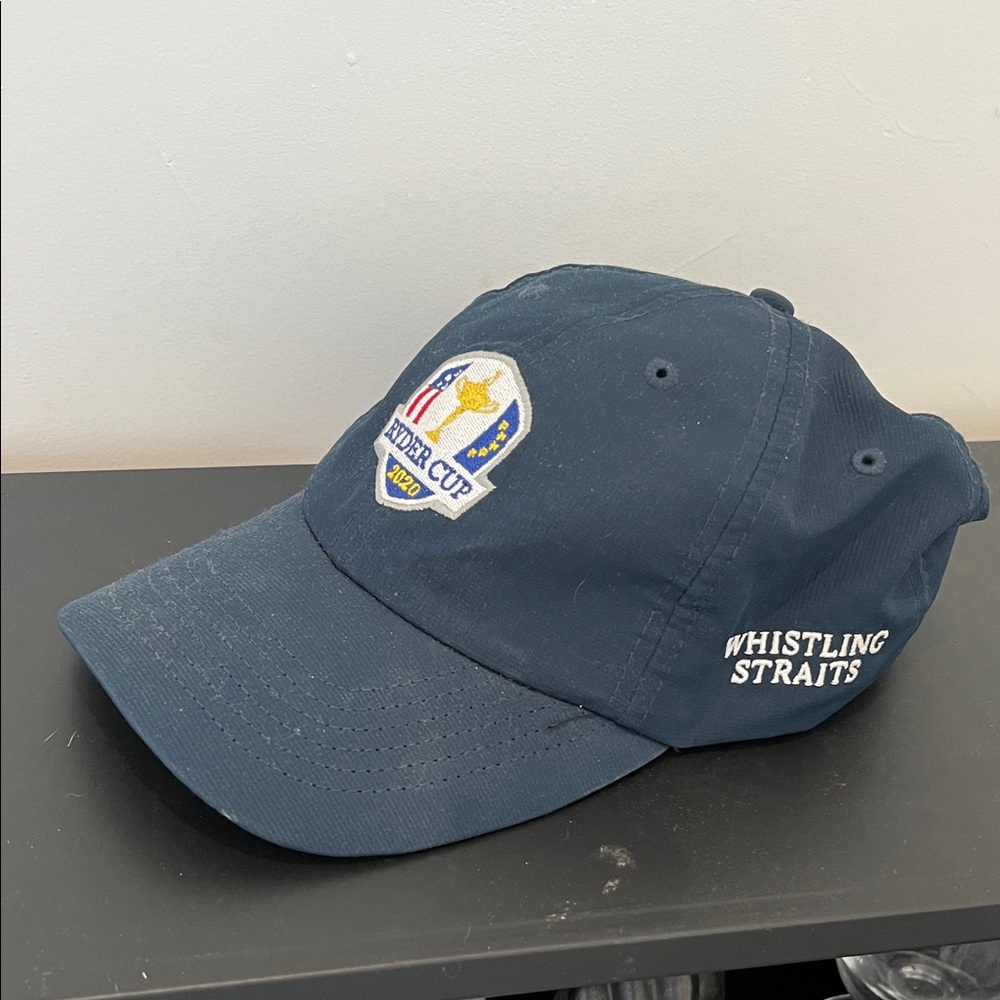 Whistling Straits Navy Blue Golf Cap